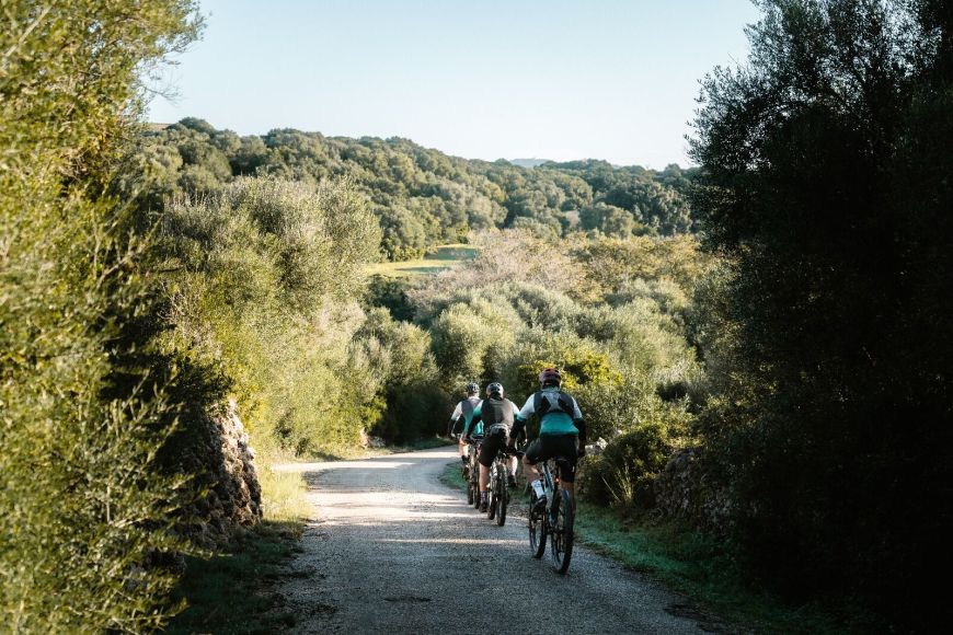 Paseo en bicicleta. Sant Ignasi. The Original Menorca